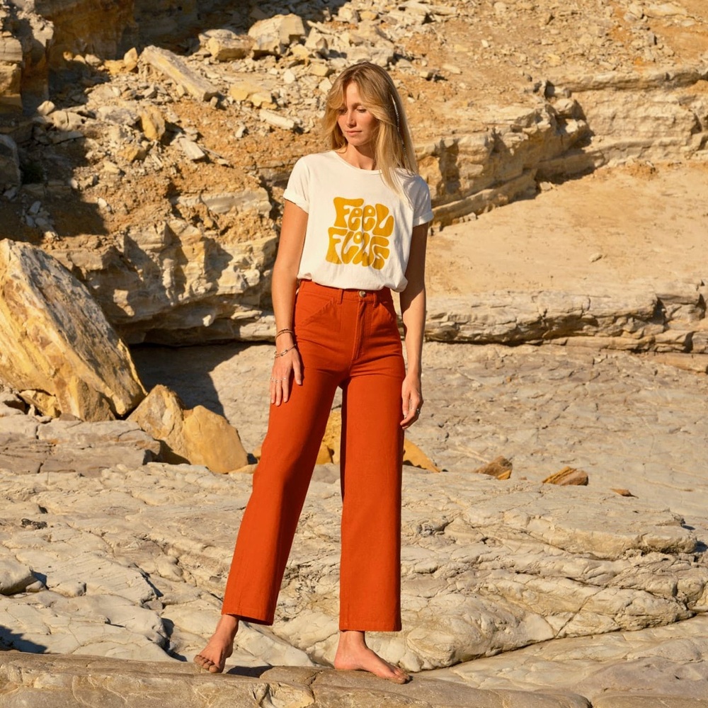 Mollusk Terracotta Painter Pants